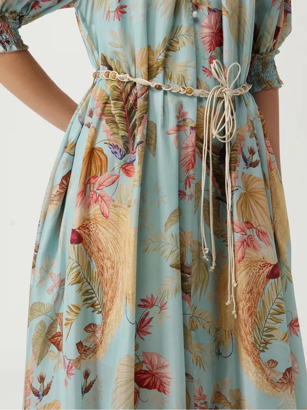 ZIMMERMANN  Silk Palm Ascension Maxi